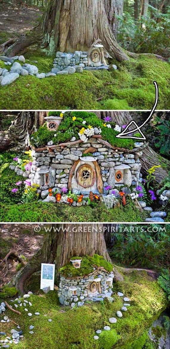 11-Mini-Garden-Stone-Houses