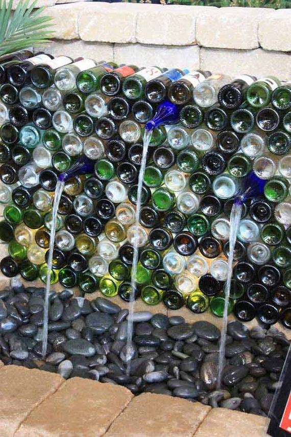 DIY Wine Bottle Outdoor Decorating Ideas - DIYCraftsGuru