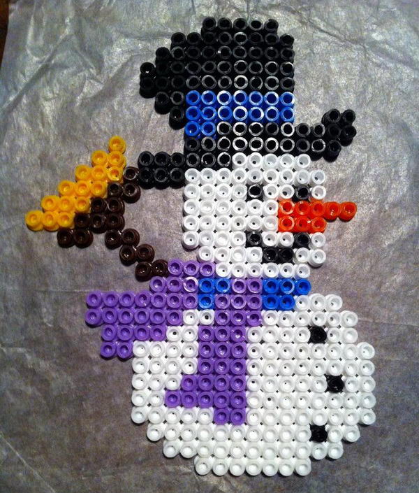1-diy-snowman-perler-beads