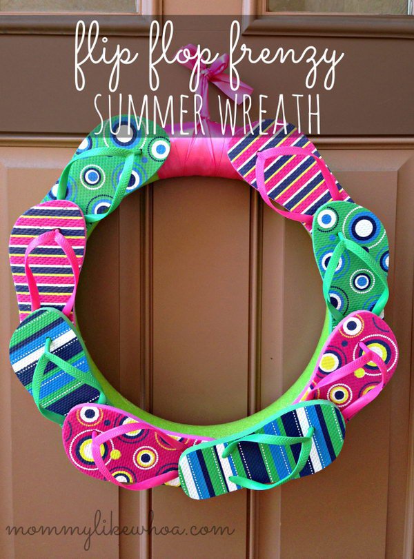 8-summer-wreath-tutorials-ideas