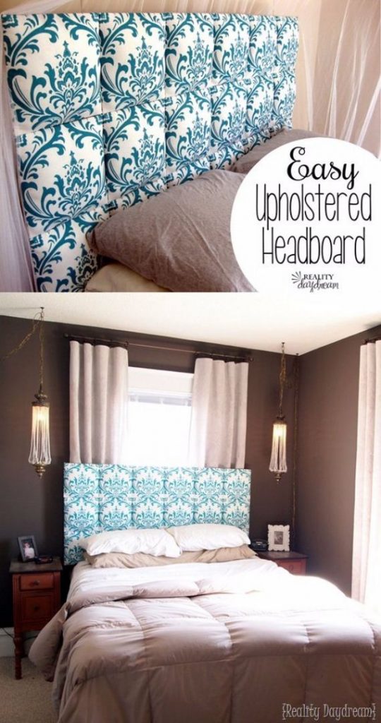 DIY Bedroom Headboard Tutorials - DIYCraftsGuru