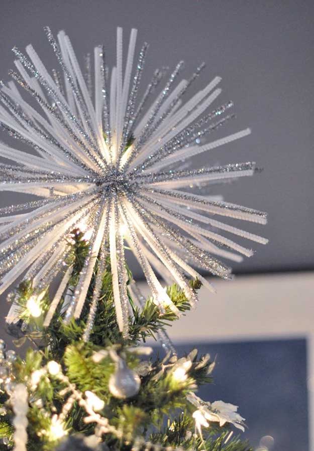 Amazing DIY Christmas Topper Ideas For Your Tree - DIYCraftsGuru