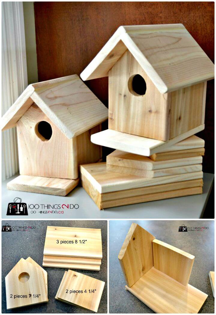 Easy And Cool DIY Birdhouse Ideas DIYCraftsGuru