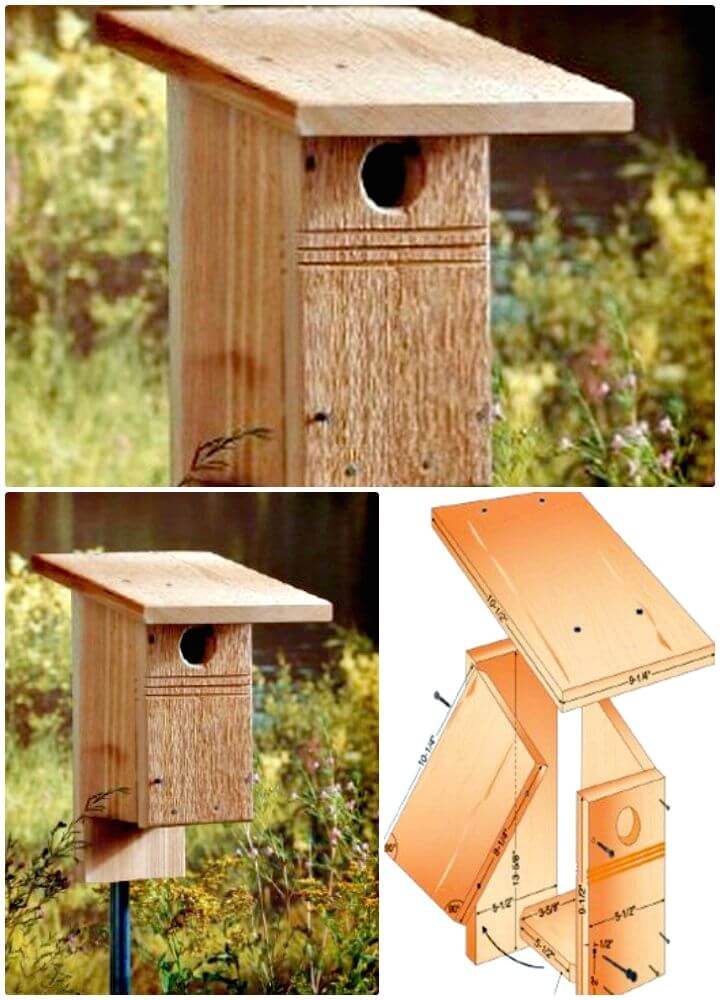 Easy And Cool DIY Birdhouse Ideas DIYCraftsGuru