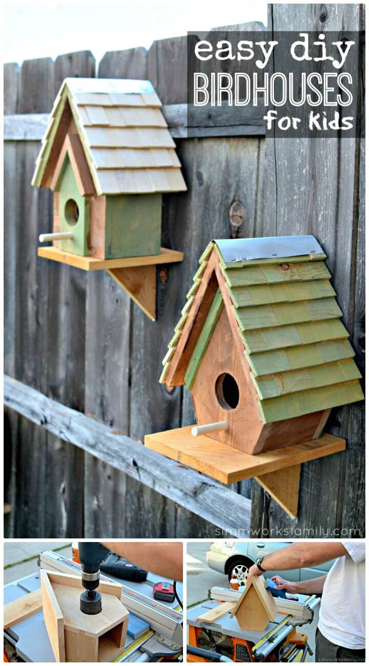 Easy And Cool DIY Birdhouse Ideas - DIYCraftsGuru