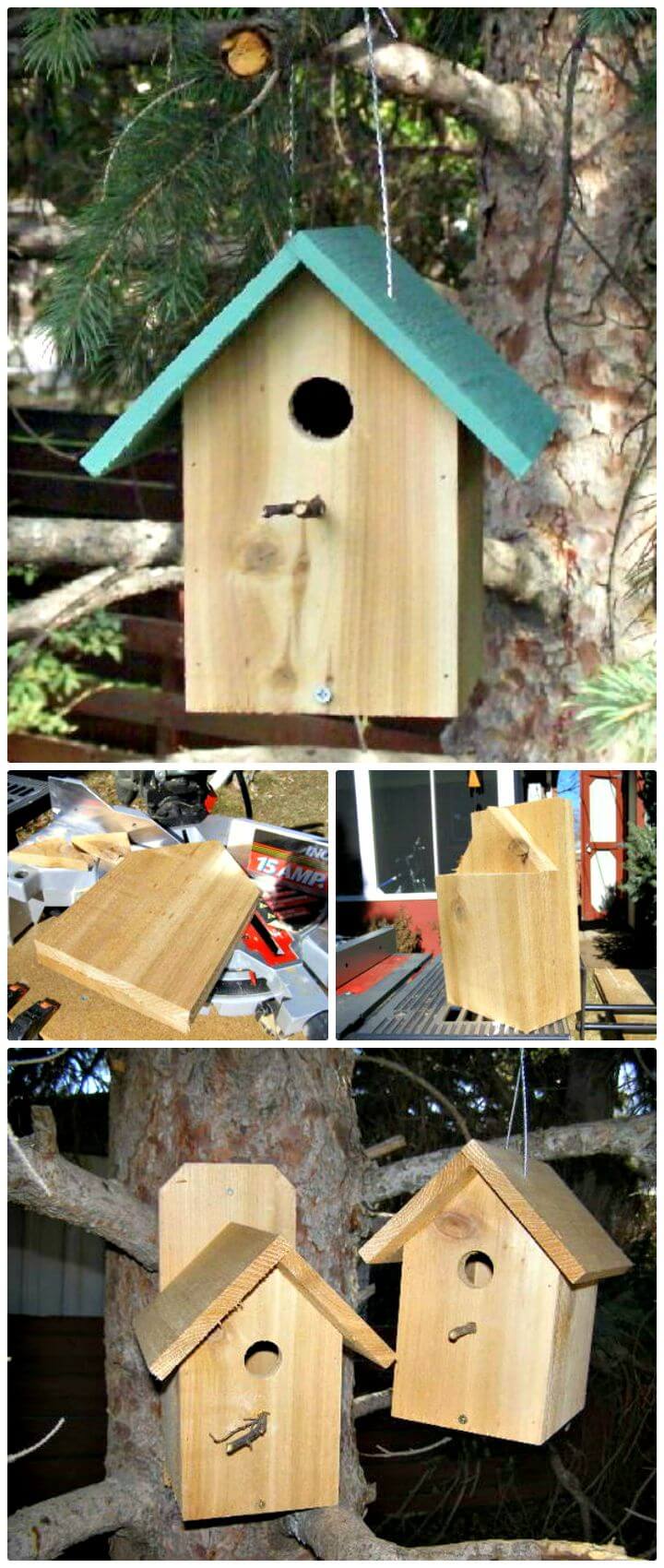 Easy And Cool DIY Birdhouse Ideas DIYCraftsGuru