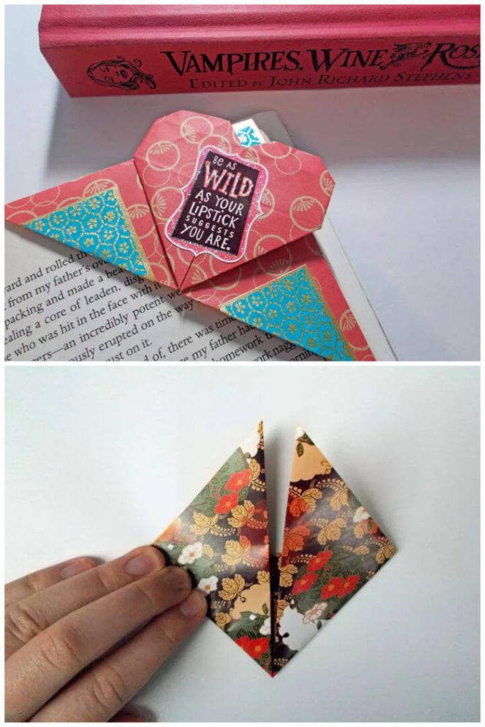 12 Cool DIY Origami Bookmarks Ideas - DIYCraftsGuru