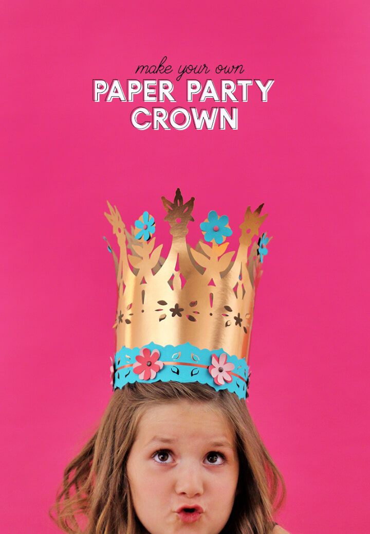 Make your own paper crown